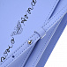 Сиреневая сумка с логотипом, 18x12x4 см Emporio Armani | Фото 6