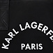 Сумка-шоппер с логотипом, 27x37x14 см Karl Lagerfeld kids | Фото 6