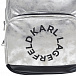 Серебристый рюкзак Karl Lagerfeld kids | Фото 5