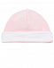 Розовый комплект из шапки и пинеток Emporio Armani | Фото 3