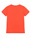 Красная футболка с белым логотипом Balmain | Фото 2
