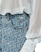 Джинсовые шорты со сплошным лого GCDS | Фото 9