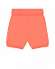 Оранжевые трикотажные шорты Sanetta Kidswear | Фото 2