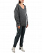 Серый свитер с контрастными вставками MRZ | Фото 4