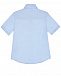 Голубая рубашка с короткими рукавами  | Фото 3