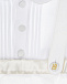 Белый нарядный комбинезон Dolce&Gabbana | Фото 3