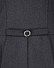 Серый приталенный пиджак с баской Aletta | Фото 5