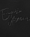 Черный топ с надписью из стекляруса в тон Emporio Armani | Фото 3