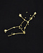 Черная футболка созвездие Дева  | Фото 3