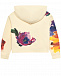 Толстовка-худи с акварельным цветочным принтом Dolce&Gabbana | Фото 3