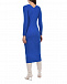Синее платье облегающего кроя Pietro Brunelli | Фото 4