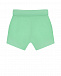 Зеленые трикотажные шорты Sanetta Kidswear | Фото 2