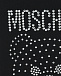 Черный свитшот со стразами Moschino | Фото 3