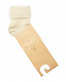 Носки молочного цвета Jan&Sofie , арт. NPML-001 | Фото 1