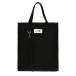 Сумка-шоппер с логотипом, черная MM6 Maison Margiela | Фото 1