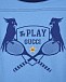 Голубая футболка с принтом &quot;the Play GUCCI&quot;  | Фото 3