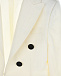 Белый пиджак с контрастными пуговицами Dolce&Gabbana | Фото 3