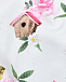 Комплект: комбинезон + шапка, цветочный принт Monnalisa | Фото 6
