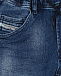 Утепленные синие джинсы на хлопковой подкладке Diesel | Фото 3