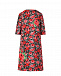 Платье с декором &quot;розы&quot; Dolce&Gabbana | Фото 2