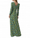 Платье-макси с растительным принтом Saloni | Фото 4