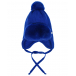 Синяя шапка с меховым отворотом Il Trenino | Фото 1