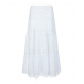 Белая юбка с гипюровой отделкой Charo Ruiz | Фото 1