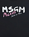 Черная футболка с логотипом MSGM | Фото 3