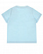 Голубая футболка с принтом &quot;осьминог&quot; Stella McCartney | Фото 2