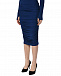 Платье с драпировкой, синее Roberto Cavalli | Фото 9