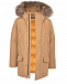 Коричневое пальто с накладными карманами IL Gufo | Фото 3