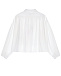 Белая рубашка со сборкой на спинке MM6 Maison Margiela | Фото 2