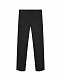 Черные брюки slim fit Dal Lago | Фото 2