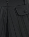 Черные плиссированные шорты Prairie | Фото 3