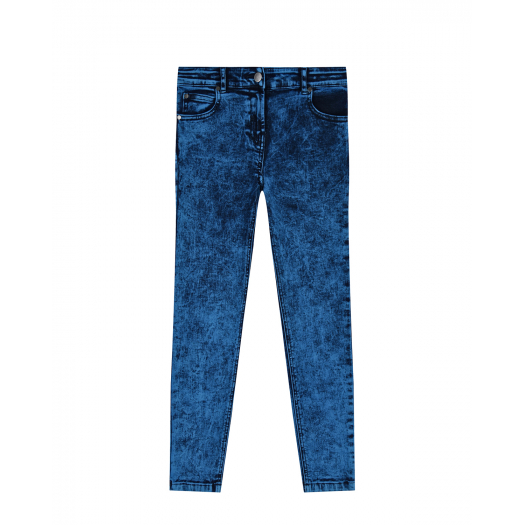 Синие вареные джинсы skinny fit Stella McCartney | Фото 1