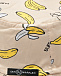 Бежевая панама с принтом &quot;бананы&quot; Dan Maralex | Фото 3