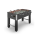 Игровой стол футбол - кикер (140х74 cм), black UNIX Line | Фото 1