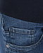 Синие джинсы-полуклеш для беременных Pietro Brunelli | Фото 12