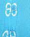 Кардиган с лого, голубой TWINSET | Фото 4