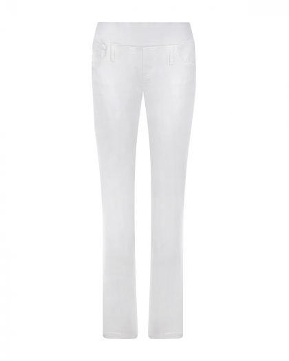 Белые брюки skinny для беременных Pietro Brunelli | Фото 1