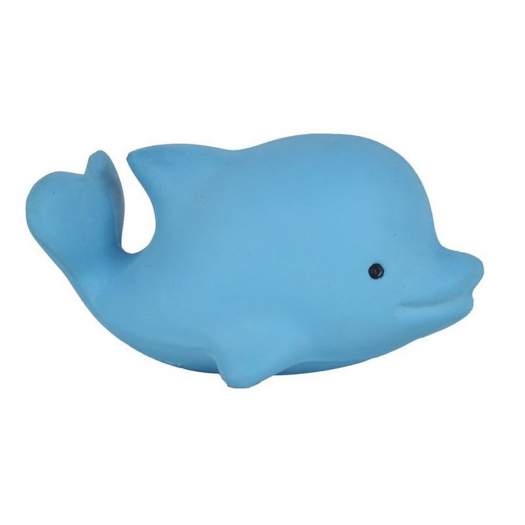 Игрушка прорезыватель/для ванны из каучука Дельфин в подарочной упаковке  | Фото 1
