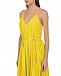 Желтое плиссированное платье Parosh | Фото 7