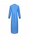 Синее платье-рубашка 120% Lino | Фото 5