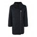 Стеганое пальто с асимметричной молнией Burberry | Фото 1