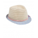Плетеная шляпа с голубыми полями MaxiMo | Фото 1