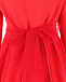 Красное платье с многослойной юбкой IL Gufo | Фото 3