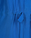 Синее шелковое платье-рубашка Dorothee Schumacher | Фото 10
