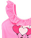 Розовый купальник с принтом &quot;медвежонок с воздушнми шарами&quot; Moschino | Фото 4