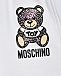 Трикотажные шорты с принтом &quot;медвежонок&quot; Moschino | Фото 3