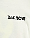 Футболка с крупным лого на спине, белая Barrow | Фото 3